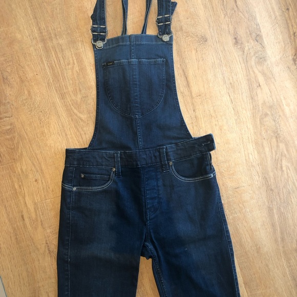 Lee jeans skinny stretch denim dungarees - Picture 4 of 6